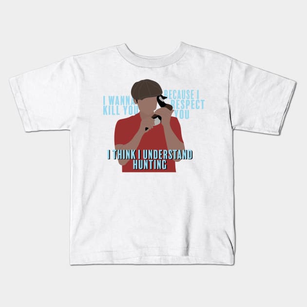 I Think I Understand Hunting Nick Miller New Girl Quote Kids T-Shirt by allielaurie